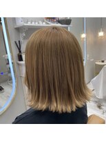 レヴェリー(REVERIE) #プルエクステ#ボブ#ベージュ