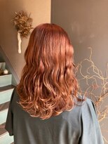 ヴィッカ ヘアーアンドメイク(vikka. hair and make) オレンジカラー