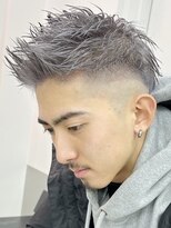 ウィコ 新宿(WICO)&nbsp;シルバーメンズカラー[新宿駅/アッシュブラック/カルマパーマ]