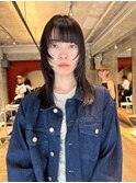 レイヤーウルフカット