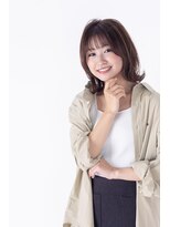 ブリング バイ スノードロップ 吉祥寺(BRING by Snowdrop)&nbsp;デザインカラー/レイヤーカット/ウェットヘア/オリーブベージュ