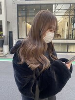 フリーラ 横浜(freera)&nbsp;黒髪/グレーベージュ/レイヤーロング/前髪パーマ[横浜駅]