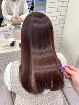 ミリィバイアヤラ 船橋店(MIRYI by ayala)&nbsp;【Chiharu】艶々ピンクブラウンカラー/船橋/透明感カラー