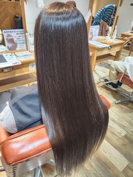 ナップヘアースコヤ(NAP hair Scoya)の写真/【赤池駅徒歩1分】丁寧なカウンセリング×お悩みに合わせた縮毛矯正！髪に合わせた薬剤選定で低ダメージ◎