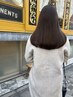 ご新規様特別 似合せカット＋カラー＋髪質改善トリートメント21340円→19,000