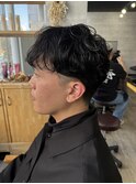 20代30代40代◎メンズショート刈り上げツーブロックパーマ