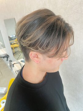 アルファ ヘアー(ALPHA HAIR) 海外風シャンパンメンズバレイヤージュ