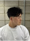 フェザーパーマスタイル