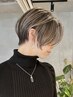 【人気No.2】カット＋カラー＋表面/顔周りケアブリーチハイライト ￥18,700