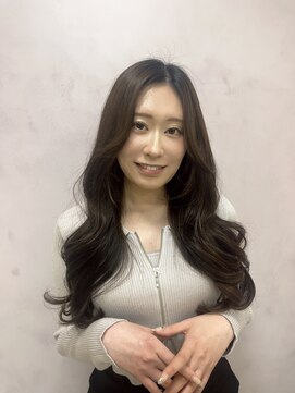 リンクミリ(Link mili) かきあげバング/韓国巻き/クビレ巻/流れる顔まわりカット