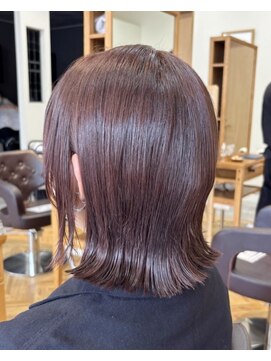 エリーザ 川越駅前店(Elisa) ヘンリーボブ！トステアカラーでツヤツヤ！［川越駅］