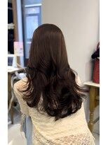 ハピネス 梅田茶屋町店(HAPPINESS)&nbsp;レイヤーカット/韓国風巻き/ブリーチなし/髪質改善/顔まわり