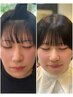 【KAYONOモデル】前髪ストレート＋前髪カット