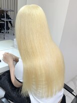 ランテルディ 渋谷(LANTERDIT)&nbsp;ブロンド/抜きっぱなし/ケアブリーチ/ホワイトブロンド/ベージュ