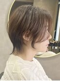 ショートウルフ/ショートカット/脱白髪染め 【豊中・岡町】