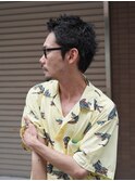 ベリーショートパーマメンズ