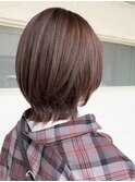 クラゲヘアー/オリーブグレー/黒髪/ココアベージュ/小顔/松戸駅