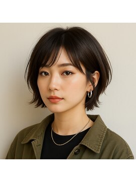 スープレックス ヘアーデザイン(SOUPREX HAIR DESIGN) ナチュラルショートボブ　20代 30代 40代 50代 60代 髪質改善