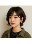ナチュラルショートボブ 20代 30代 40代 50代 60代 髪質改善