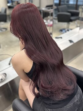 ペレ 渋谷(PELE) ミディアムヘア/暗めカラー/グランマッシュ/渋谷