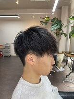 フラッグヘアー 博多駅前店(Flag HAIR)&nbsp;フェザーパーマ　ニュアンスパーマ　メンズ　メンズカット