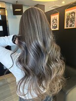 ヘアメイク フォックス 錦店(hair make FOX)&nbsp;透明感/ダブルカラー/ロング/外国人風/ハイライト