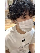 ロマリア 青山 南青山(Lomalia) 乾かしてキマるショートパーマmen's