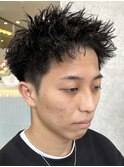 men's/MEN'S/メンズカット/メンズパーマ/郡山スパイキーショート