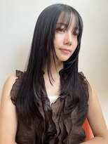 トリッカ シブヤ(TRICCA SHIBUYA) 顔周りレイヤー/透明感グレージュ/髪質改善/艶カラー/ニュアンス