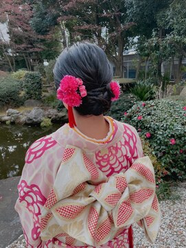 クォーターシーズンズ 茗荷谷(QUARTER SEASONS) 品のある和装ヘアアレンジ