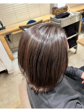 ラピスタ 池袋(Lapista) 韓国ヘアレイヤーカットダブルハイライトカラー【Lapista池袋】