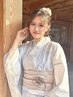 【浴衣美人フルコース♪】浴衣着付け×ヘアセット×メイク→￥9100