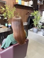 アオイ(Aoi)&nbsp;朝ラク♪酸性ストレート+髪質改善トリートメントで艶髪に