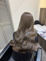 エイト 博多店(EIGHT hakata)&nbsp;博多駅前｜赤み解消ブリーチなしオリーブグレージュ