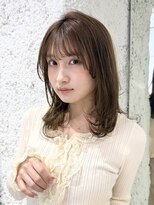 レトン 銀座(leton)&nbsp;レイヤーカット/透明感カラー/顔周りカット/ロングレイヤー