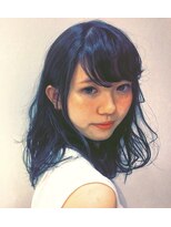 テーラ(tela)&nbsp;【tela】ネイビーブルー・クラシカルセミロング【溝の口】