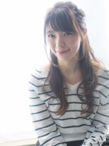 美容室 リズヘアー 稲毛店(Riz hair)&nbsp;編み込みハーフアップ