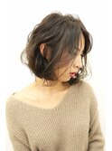雰囲気耳掛けボブ