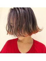 チクロヘアー(Ticro hair) 【ticrohair大石ラベンダー+オレンジボブ