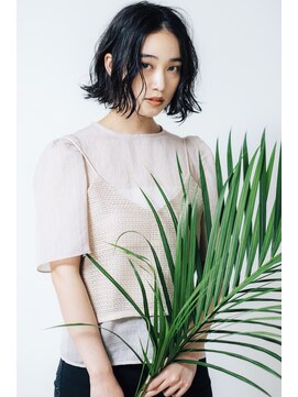 オウル(Owll) ☆Owll☆大人かわいいセンターパート無造作カールボブ