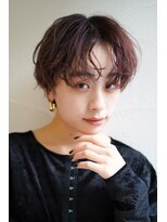 マセナ(Masena)&nbsp;センターパートショート×小慣れパーマ