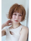 大人可愛い20代30代40代似合わせカットイメチェン流しバング
