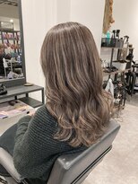 ナンバー(number+)&nbsp;20代30代ハイライトバレイヤージュブリーチ立体感透け感