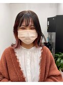 イヤリングピンク