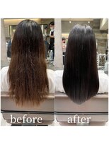 トルネード(TORNADO) 韓国風艶髪ストレート LAケラチントリートメント 美髪 M67