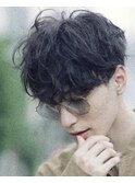 men'shair/シャドウパーマ/ニュアンスパーマ/韓国風マッシュ