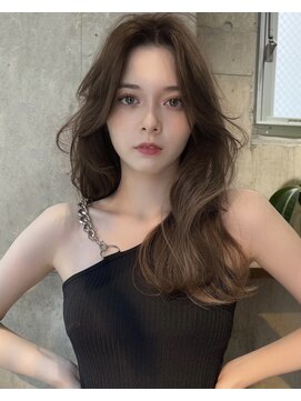 サイン 表参道(SIGN) バレイヤージュハイライトカラーインナーカラーレイヤーカット