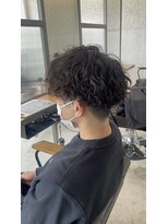 ストゥー(StueW.)&nbsp;メンズカットパーマ【岡山】【倉敷】【パーマ】