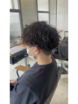 ストゥー(StueW.) メンズカットパーマ【岡山】【倉敷】【パーマ】