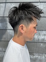 ヒュイル バイ ニアウ(Hwyl by Niau)&nbsp;メンズショートパーマツイストスパイラルパーマニュアンスパーマ